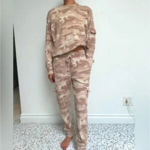 RD Style Womens Sweatpants & Sweatshirt 2pc Set sz XS